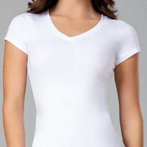 Camiseta cuello V Diane (4303)