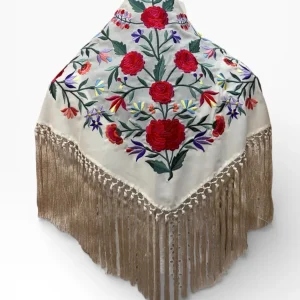 LBF Mantón de flamenca seda DISEÑO PROPIO