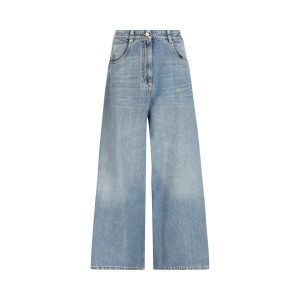 BRUNELLO CUCINELLI Pantalone Maxi In Denim Authentic