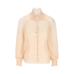 ZIMMERMANN Blusa Con Colletto Rebellion
