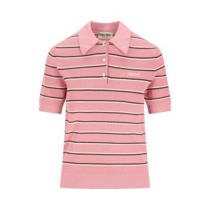 MIU MIU Polo In Cotone