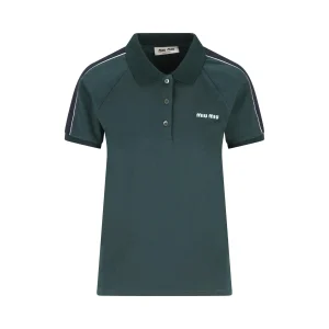 MIU MIU Polo In Cotone