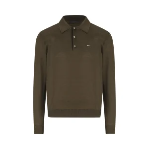 PRADA Polo In Lana Vergine
